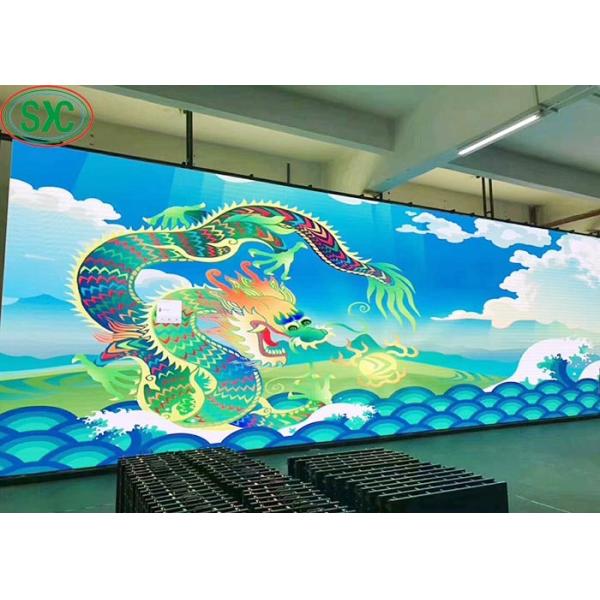 High Performance SMD LED Rental Panel Stage Background Full Color 256mm X 128mm Module Size