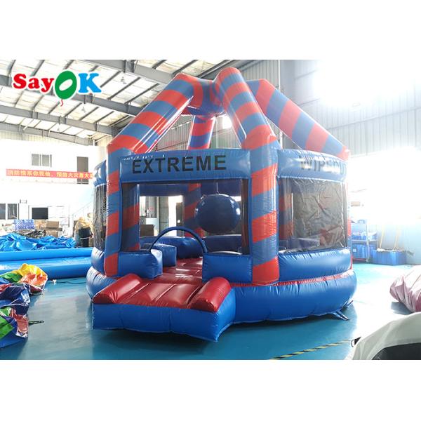 Crocodile Commercial Inflatable Castle Hanging Balls Bouncing Jumps Indoor