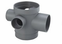 China 4 way PVC floor trap, BSD-004, wholesale