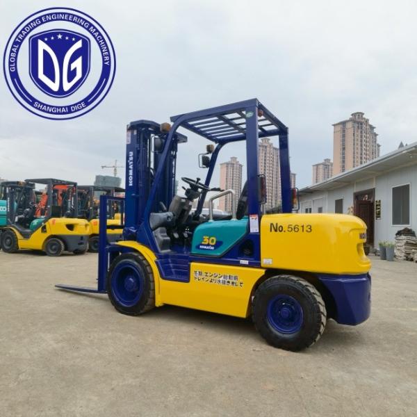 3t FD30 Used Komatsu Forklift Powerful Used Hydraulic Forklift