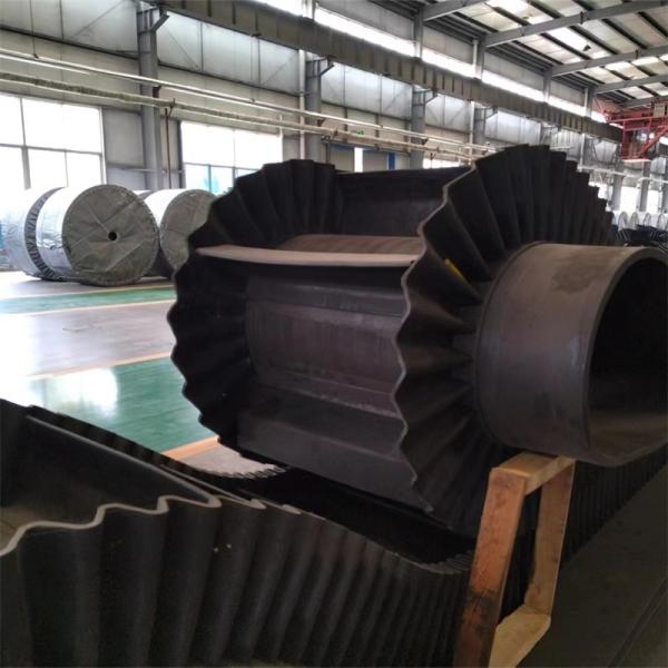 Anti-overflow Rubber Steel Cord Corrugated Sidewall Conveyor Belt
