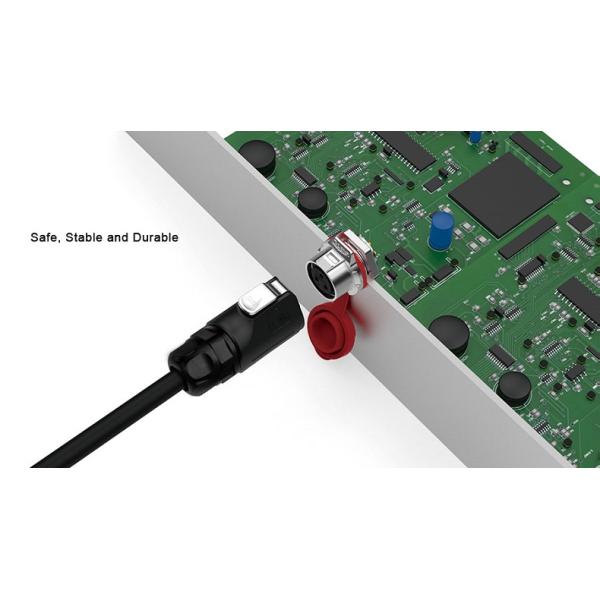 CNLINKO Waterproof Push-pull Connector 3 Pin Customize Plug Audio Female Socket Male Female Connector Plug 3 Pin Power Connector