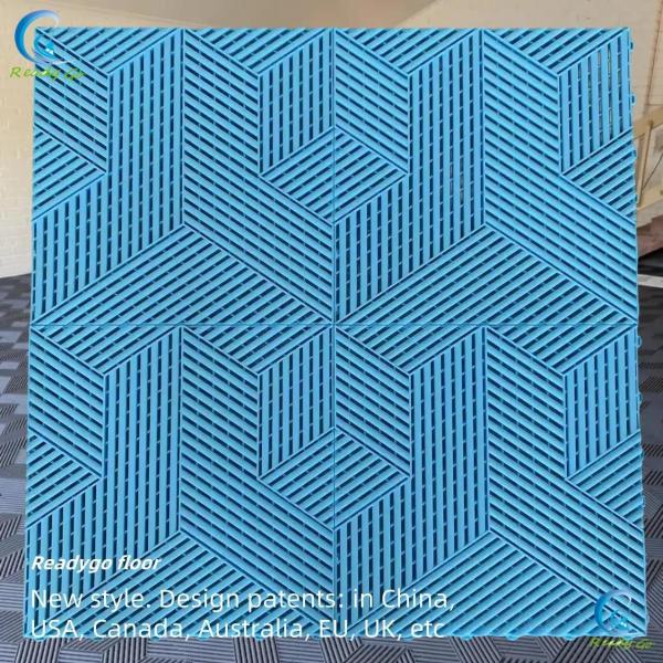 400 * 400 * 18mm Garage Floor High Impact Resistance Long-lasting Durability