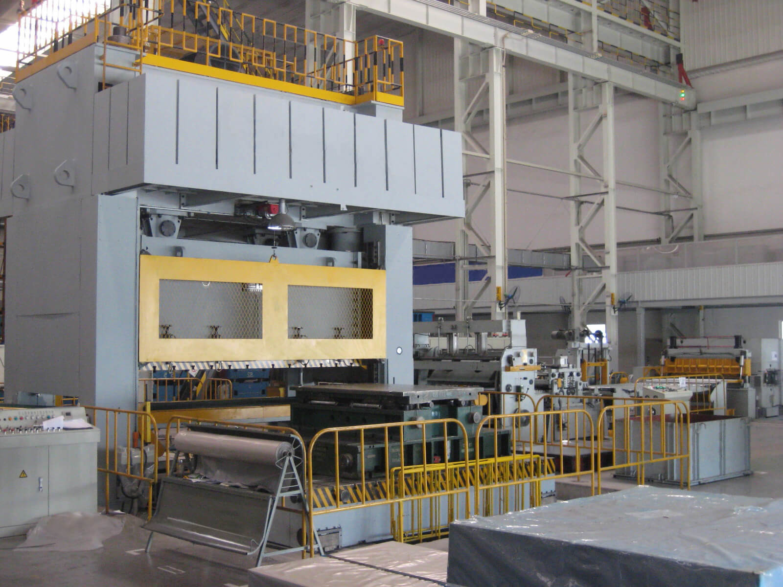 China High Speed PLC Reliable Fine Blanking Machine , Coil Processing Equipment wholesale
