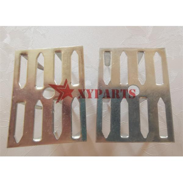 Galvanized Steel 2'' x 1 1/2'' Perofated Impaling Clips For Rock Wool Installtion