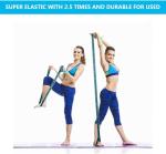 Stretch Strap, Elastic Yoga Stretching Strap, Multi-Loop Physical Therapy,