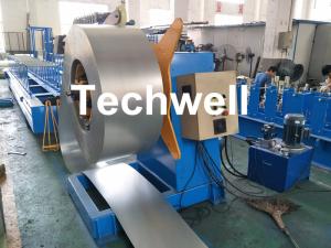 Hydraulic Or Automatic Decoiler Machine With Automatically Uncoiling , Hydraulic Expanding , Tension