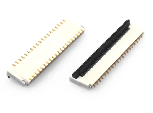 2-2328724-5 PCB Header Connectors 0.3mm Centerline Front Wire To Board Connector