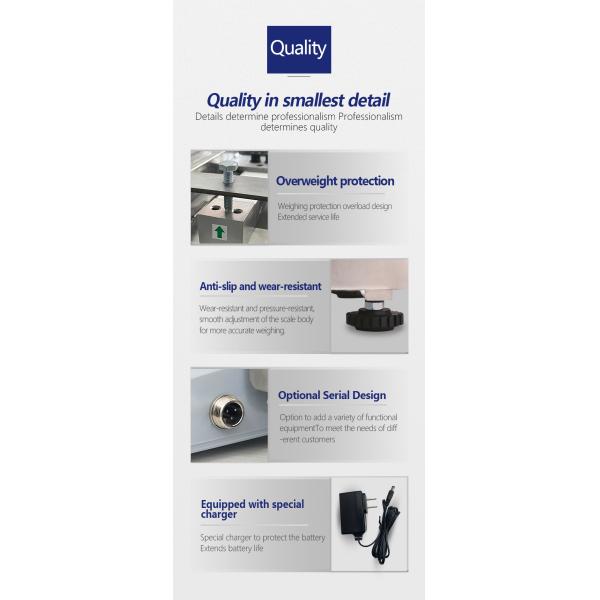 Customized Support SOHE 15KG Waterproof Digital Table Scale with and Lithium Battery