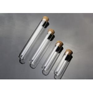 China Medical  Refillable Boro3.3 Borosilicate Glass Test Tubes on sale