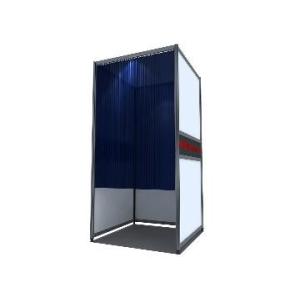 Voting booth exhibition booth display