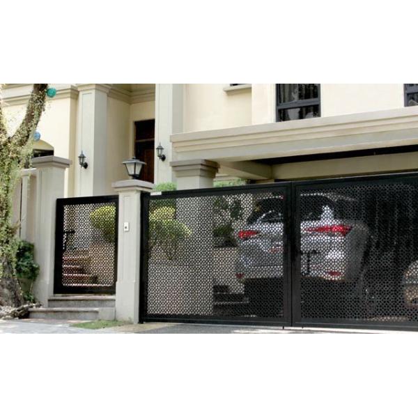 Recyclable Aluminium Profile Gate Swing Aluminum Security Gates Fireproof