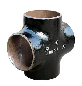 A420 WPL6 Carbon Steel Cross 4 Way Tee Pipe Fitting High Pressure 1/2-60inch