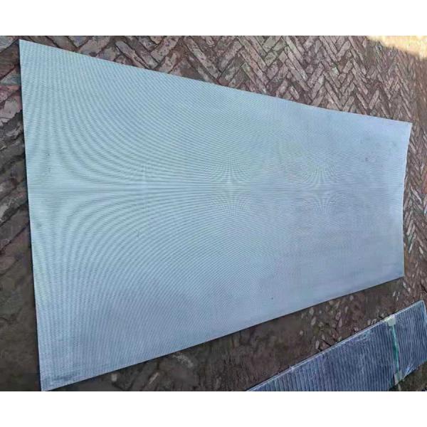 Wedge Wire Stainless Steel Filter Screen 0.05MM Slot 1x2mm For Starch Sieve