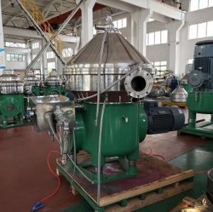 China 300L/H Disc Stack Separator Centrifuge Efficiency ABB Salvia wholesale