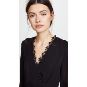 V Neck Long Sleeve Lady Dress New Design