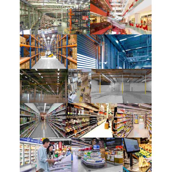 Industrial Linear LED High Bay Light 1Ft 2Ft 3Ft 4Ft 50W 100W 150W 200W For Warehouse And Factory