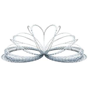 Buy cheap Galvanized Razor Wire with 22mm Barb for homes farms banks factories in Kenya from wholesalers