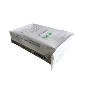 China Waterproof Industrial Paper Bags Chemical Industry  Cement Packaging Paper Bag on sale