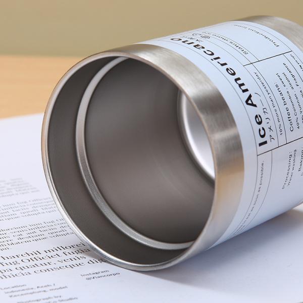 20OZ Insulation And Cooling Ice Cream Cup , Simple Office Portable Car Straw Water Cup , Vacuum Double-Layer 304 Stainless Steel Cold And Hot Drink