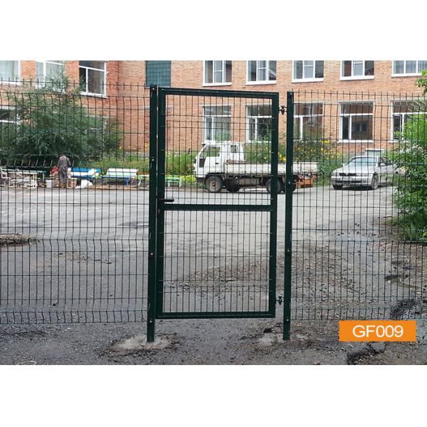 H1m Powder Coated Wrought Iron Garden Fence