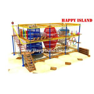 China International Certification Adventure Playground Equipment For Park / School / Mall wholesale