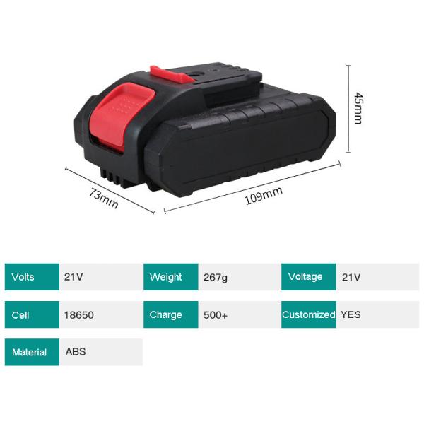 Power Tool Lithium Ion Battery 1300mAh