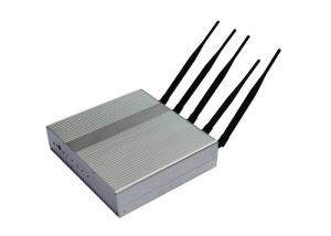China GPS Wifi CDMA Cellular Signal Blocker Jammer With 8 Band Frequency , Long Life Time wholesale
