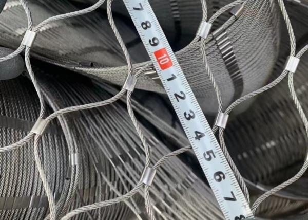 Quality SS304 1.5mm Stainless Steel Cable Netting Mesh For Bird Aviary Wire Fence for sale