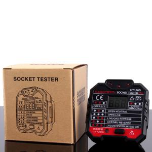 China 250V Plug Socket Tester , Habotest HT106D Socket Tester wholesale
