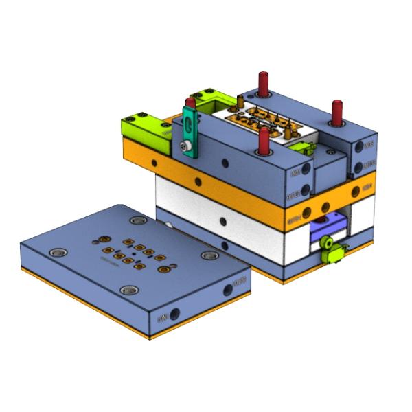 Transparent Handwriting Pen Tip (1*8) / Cold runner / Two-plates mold / No.24849