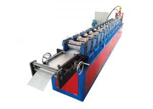 China Total Power 7.5KW Garage Door Roll Forming Machine , Steel Door Frame Forming Machine wholesale