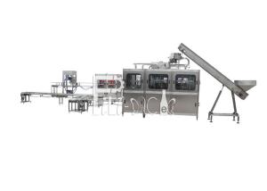 China 1500BPH Mineral Water Bottling Machine With Coder Printer wholesale