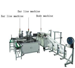 China Earloop Welding Face Mask Maker Machine Energy Saving Easy Maintance wholesale