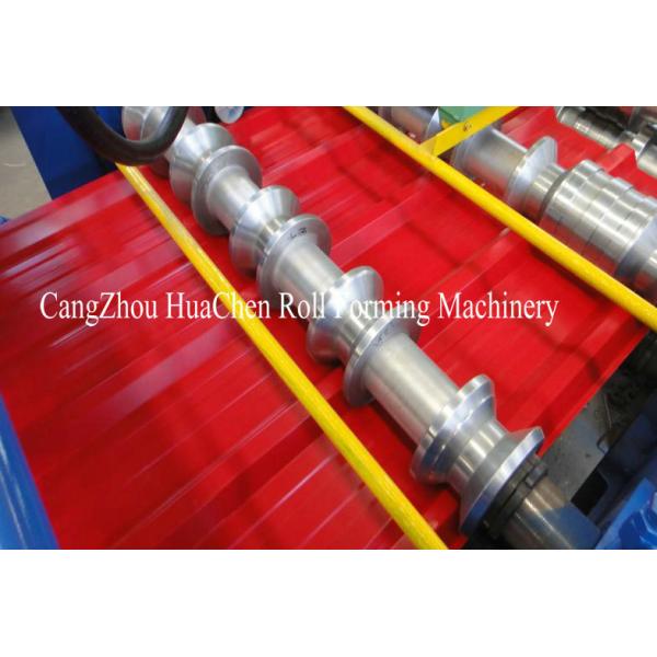 Asia Market 914 Material Roof Sheet Making Machine With SImens PLC Control