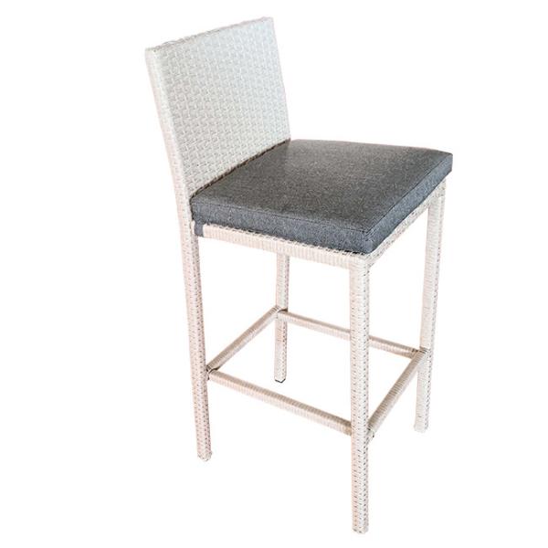 Hot Selling Outdoor Furniture Bar Set Durable Rattan Wicker Bar Stool And Chairs Poly Rattan Round Bar furniture Set