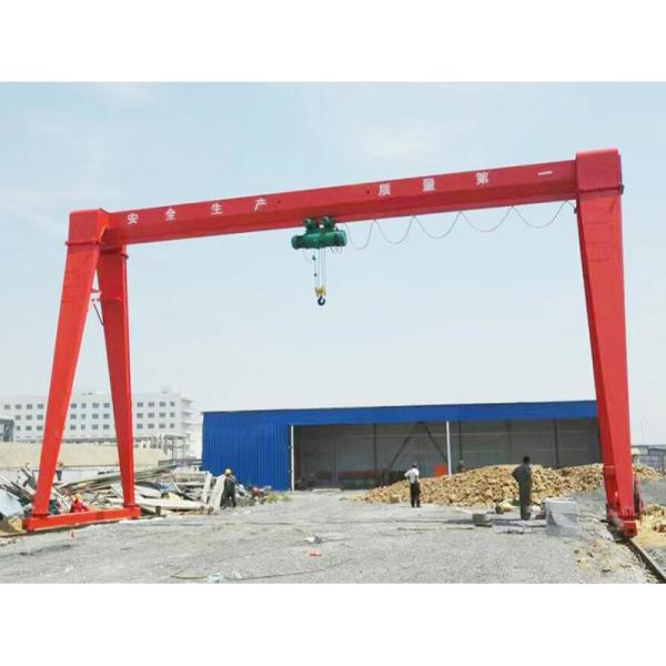 Single Beam 5 Ton Gantry Crane Semi Goliath Crane