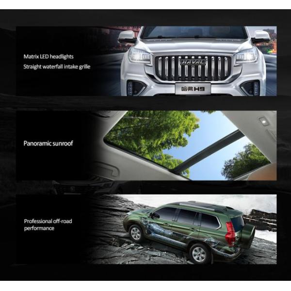 170km/H Haval H9 Second Hand Panoramic Sunroof Car Left Hand Drive 3