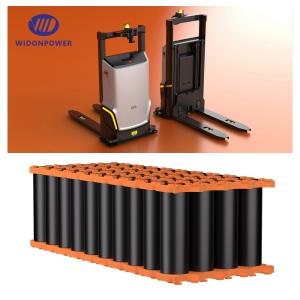 Automatic Guided Vehicle Lithium Ion Battery Rechargeable Slow Speed Vehicle