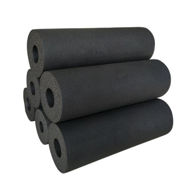 Quality Waterproof Fireproof Rubber Foam Insulation Pipe 2m 1.8m for sale