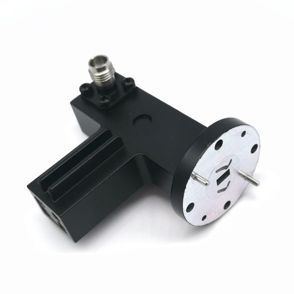 China 47-52GHz Spray Paint Black Waveguide Low Pass Filter &amp; Isolation Components wholesale