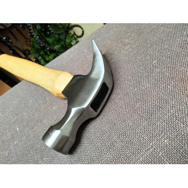 8OZ,16OZ grade A wooden handle steel Claw hammer(XL-0001) polishing color hand garden construction tools