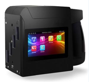 China Wide Format Handheld Inkjet Coding Machine 100mm For Printing Date / Bar Code wholesale