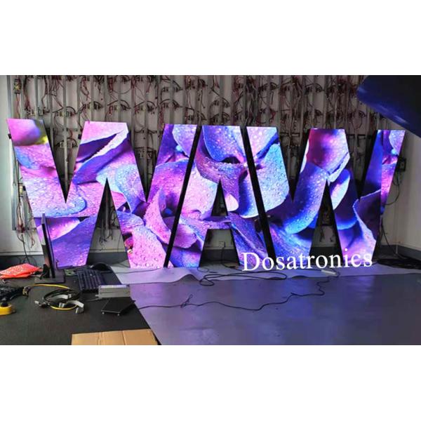 1000cd/M2 192×192 Pixels P3mm LED Alphabet Displays