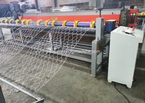 China High Speed PLC Gabion Machine Line With Automated Wire Feeding wholesale