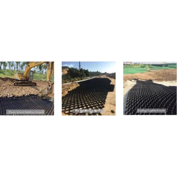 OEM Perforated Plastic Gravel HDPE Geocell Ultrasonic Needle Welding