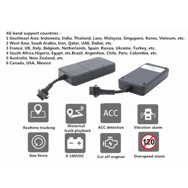 LBS ACC Protocol GT06 Vehicles GPS Tracker Free Platform 1900MHz LTE