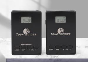 Replaceable AAA Battery Museum Audio Guide System 323 KHz Channel Spacing