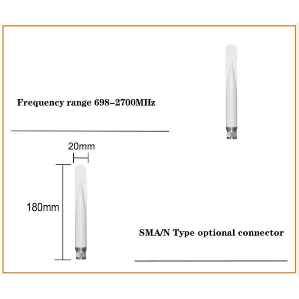 2.5-5.5dBi 2.4 Ghz Long Range Wifi Antenna Home Omni 5G 4G Router Aerial