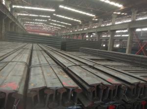 China DIN 536 A100 Crane Rail , Train Rail Steel 12m 10m Size 900A Material wholesale